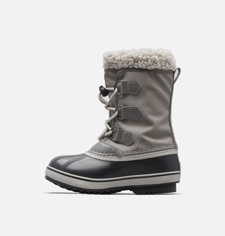 Botas Nieve Sorel Niños - Youth Yoot Pac™ Nylon Gris/Negras - 65941-UWZA